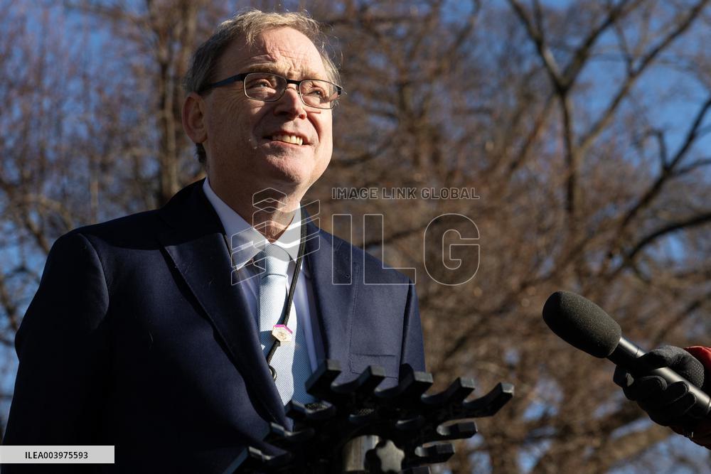 National Economic Council Director Kevin Hessett Attends White House Meetings