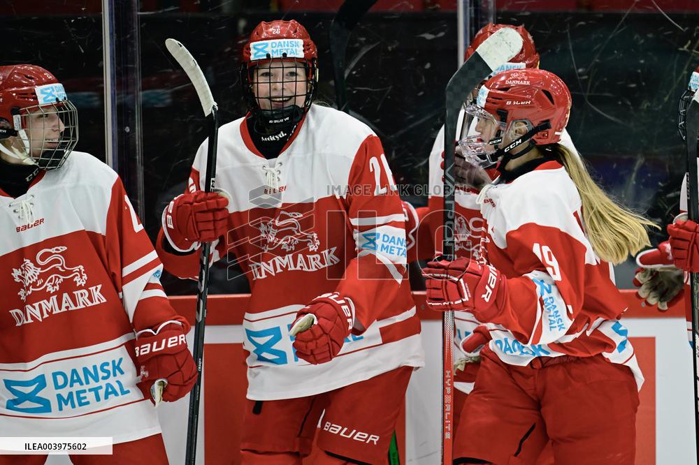 OLYMPIC QUALIFICATIONS ICE HOCKEY DENMARK-NORWAY