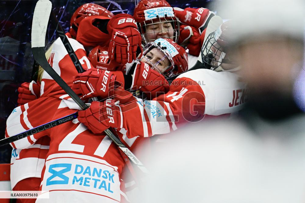 OLYMPIC QUALIFICATIONS ICE HOCKEY DENMARK-NORWAY
