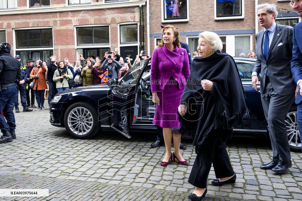 Princess Beatrix at the 450th Dies Natalis of Leiden University - NLD