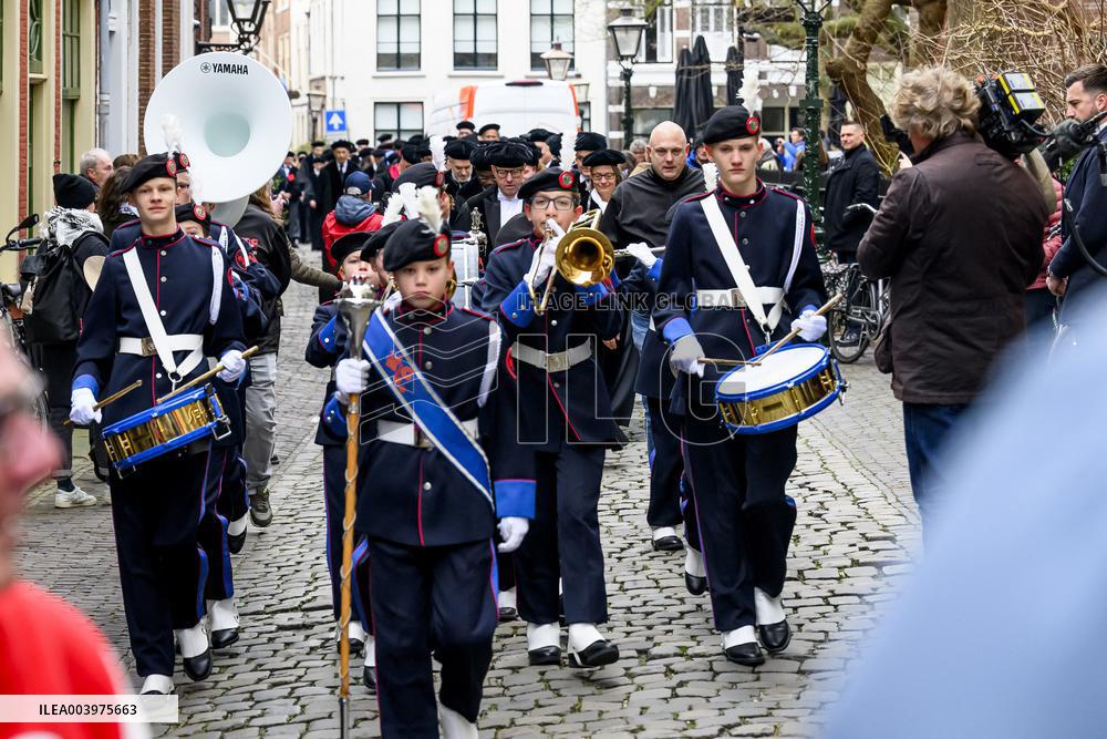Princess Beatrix at the 450th Dies Natalis of Leiden University - NLD