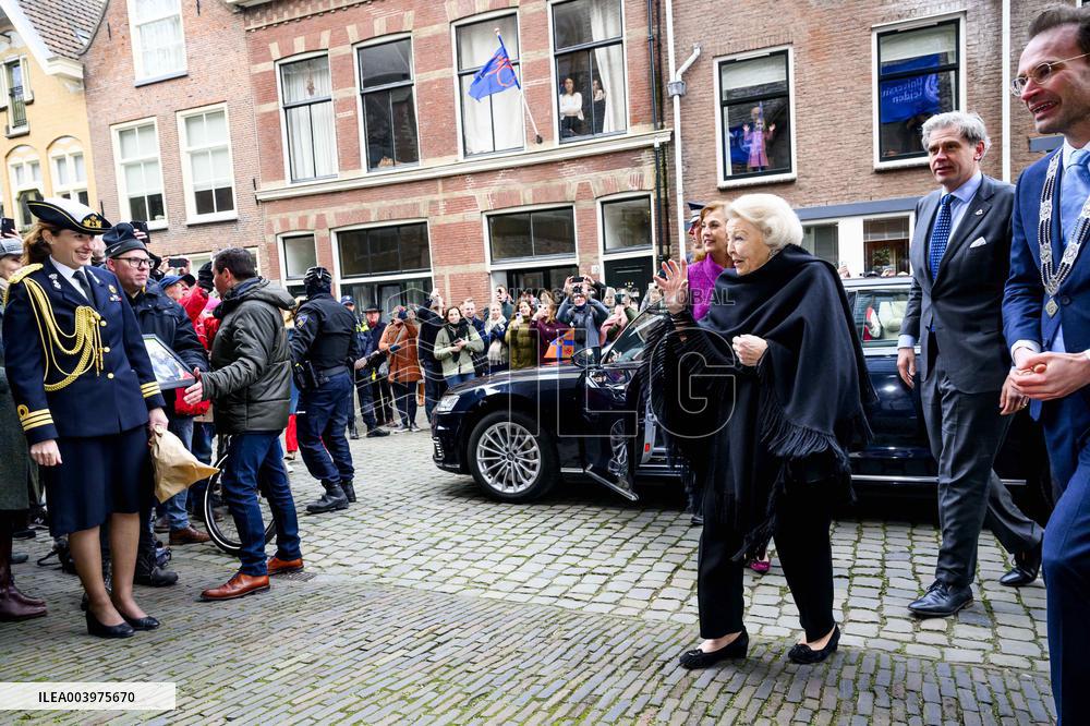 Princess Beatrix at the 450th Dies Natalis of Leiden University - NLD