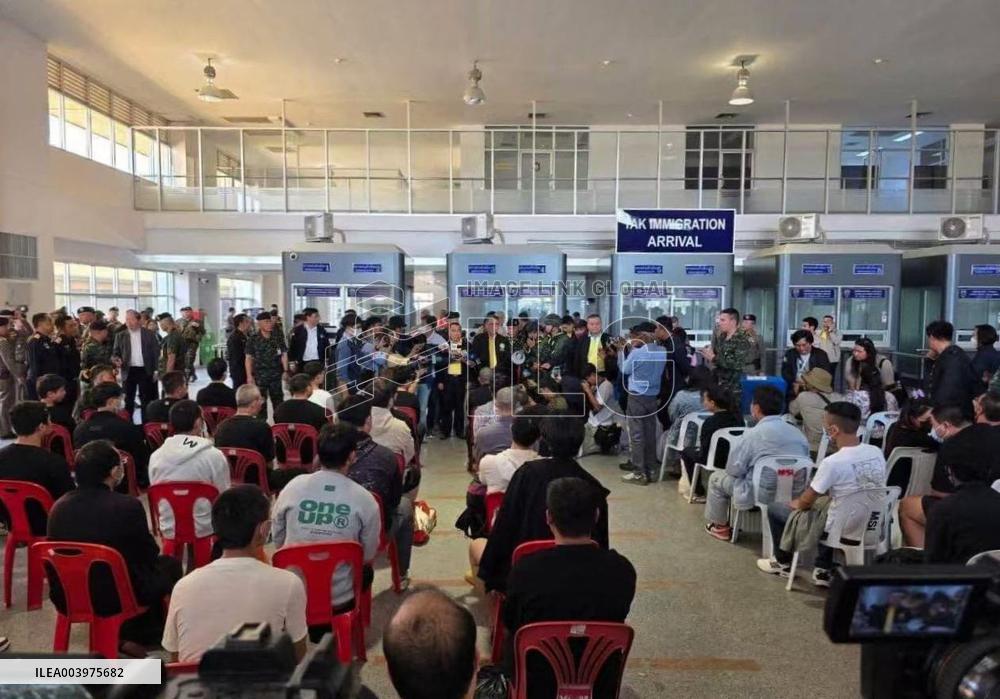 Victims Of Human Trafficking Handover - Thailand