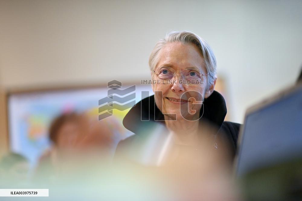 Elisabeth Bornes Calvados Visit for AI in Education