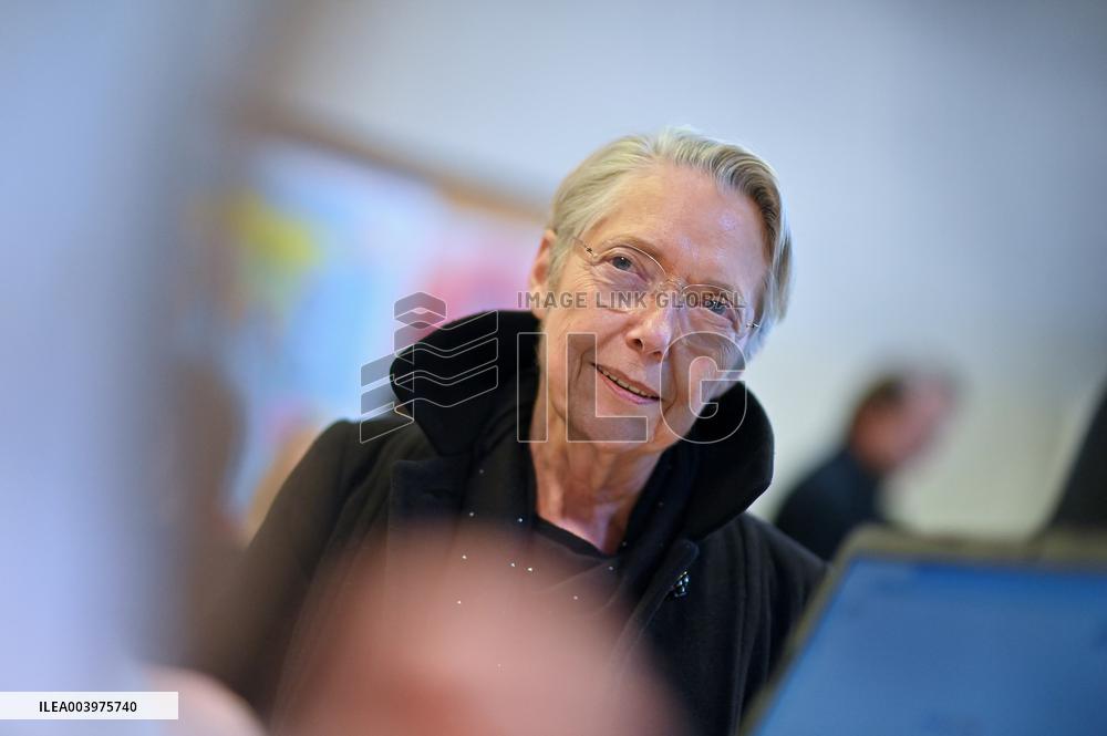 Elisabeth Bornes Calvados Visit for AI in Education