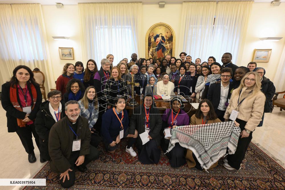 Pope Francis Receives Members of the “Talitha Kum” Network - Rome