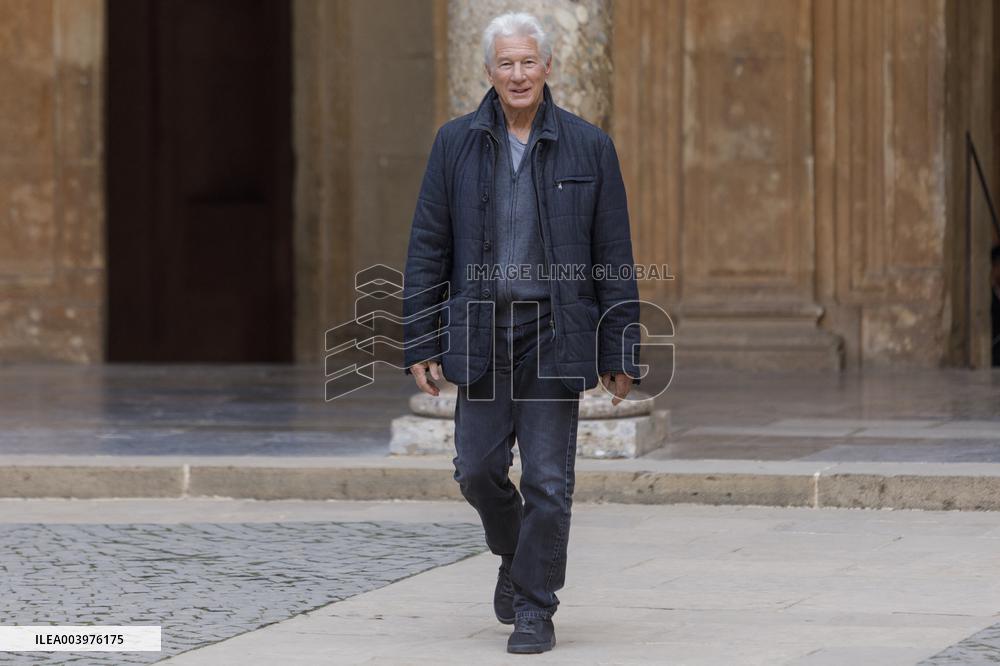 Richard Gere And Wife At 39th Goya Awards Photocall - Spain