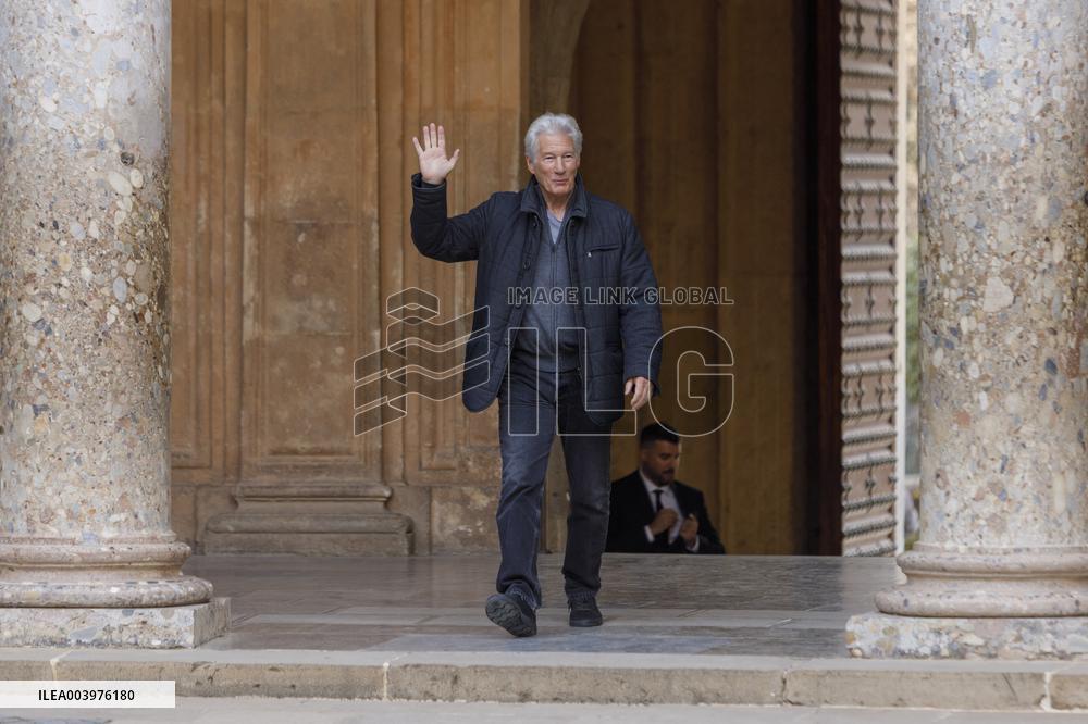 Richard Gere And Wife At 39th Goya Awards Photocall - Spain