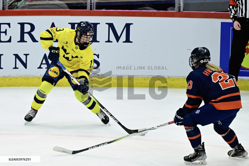 OLYMPIC QUALIFICATIONS ICE HOCKEY NETHERLANDS-SWEDEN