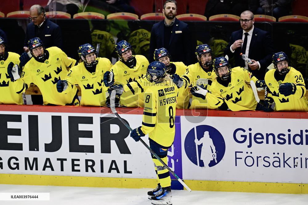 OLYMPIC QUALIFICATIONS ICE HOCKEY NETHERLANDS-SWEDEN
