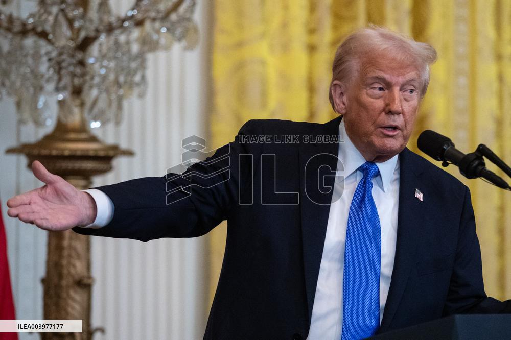 US President Donald Trump Welcomes Japanese Prime Minister Shigeru Ishiba