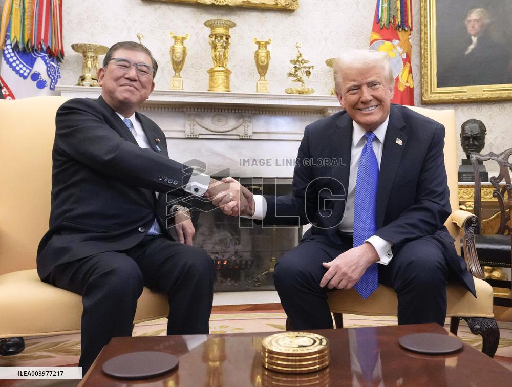Ishiba-Trump meeting in Washington