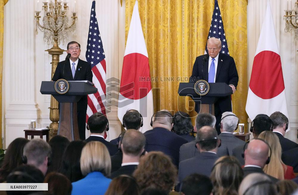 Ishiba-Trump meeting in Washington