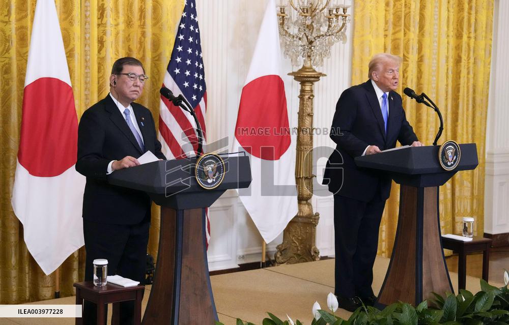 Ishiba-Trump meeting in Washington