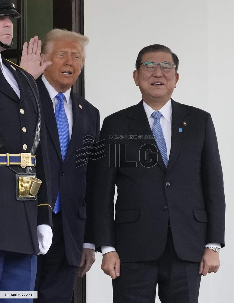 Ishiba-Trump meeting in Washington