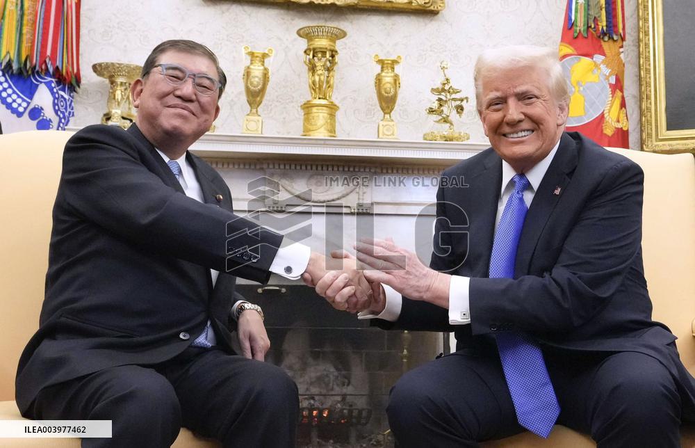 Ishiba-Trump meeting in Washington