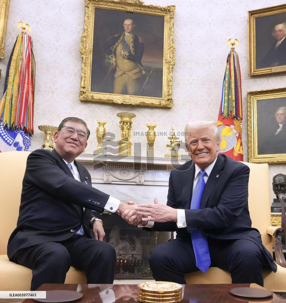 Ishiba-Trump meeting in Washington