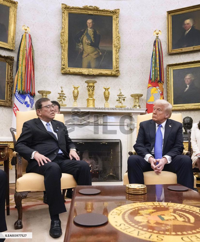 Ishiba-Trump meeting in Washington