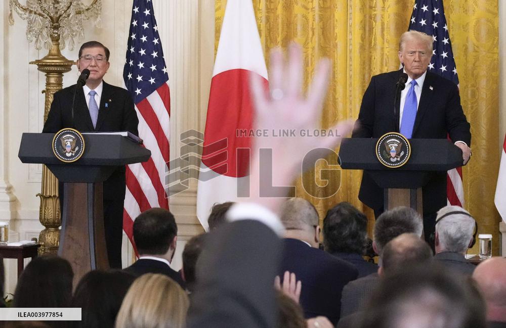 Ishiba-Trump meeting in Washington