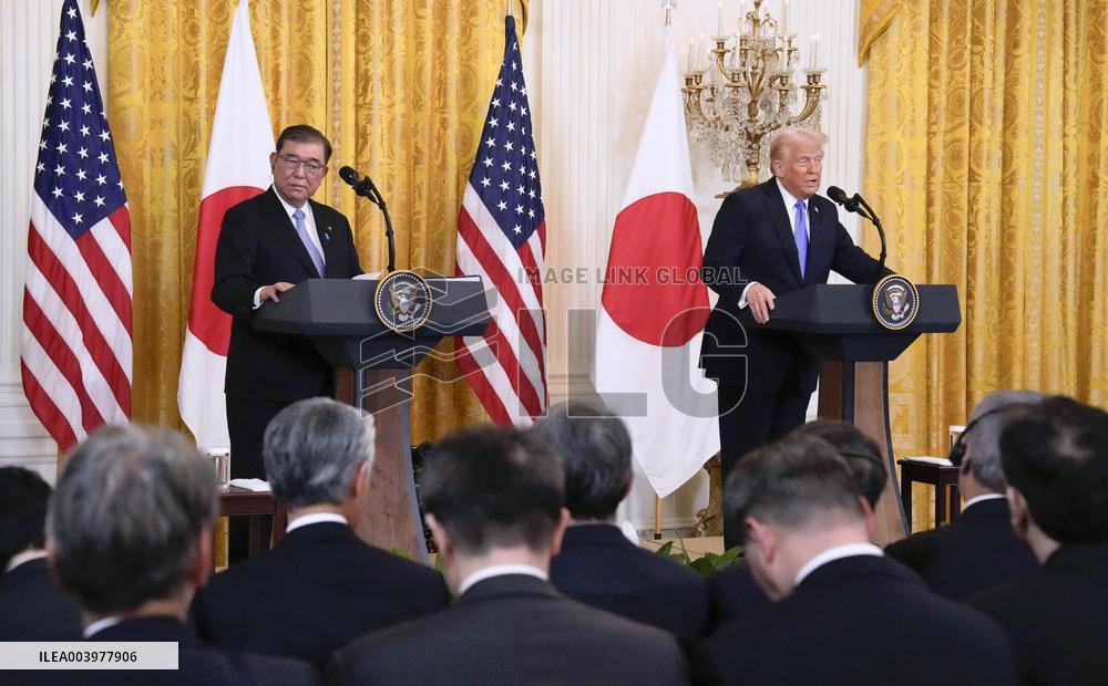 Ishiba-Trump meeting in Washington