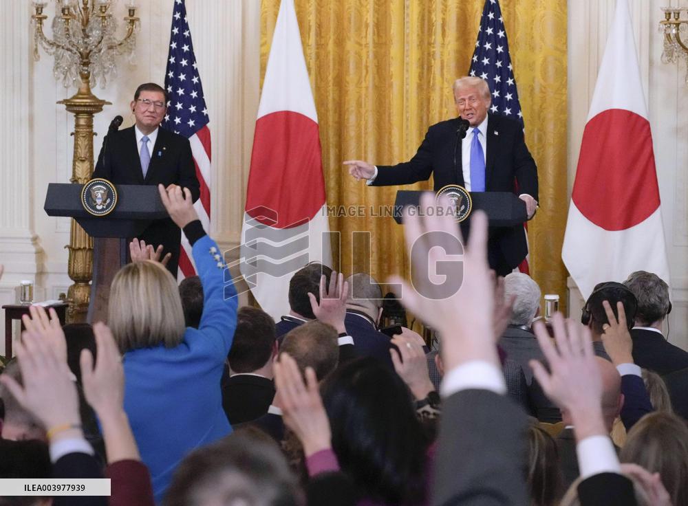 Ishiba-Trump meeting in Washington