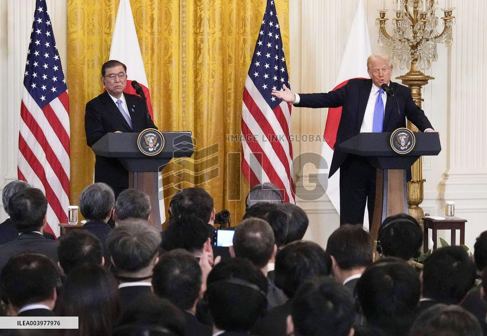 Ishiba-Trump meeting in Washington
