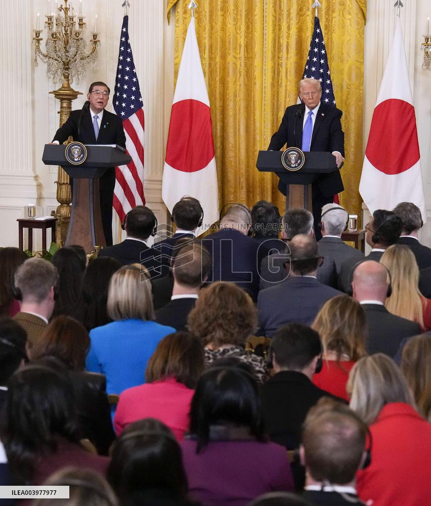 Ishiba-Trump meeting in Washington