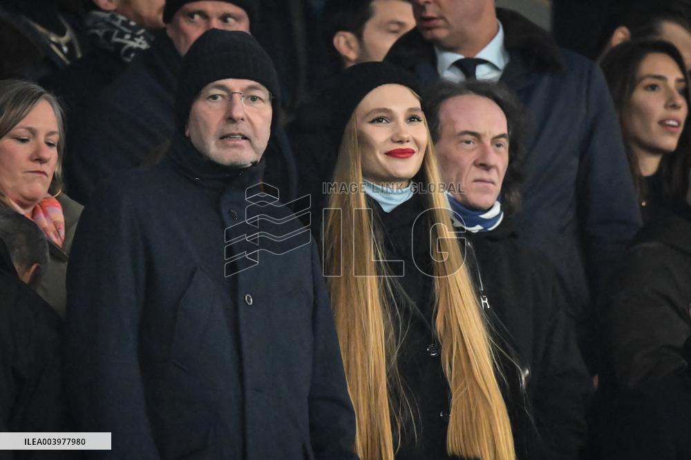 Ligue 1 PSG vs AS Monaco - celebrities - FA