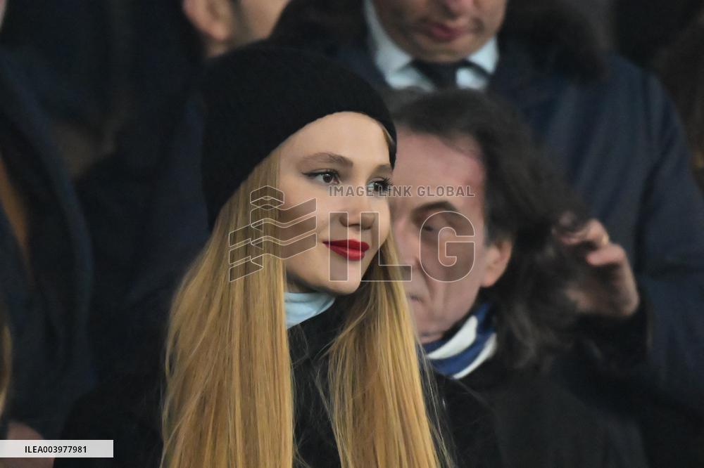 Ligue 1 PSG vs AS Monaco - celebrities - FA