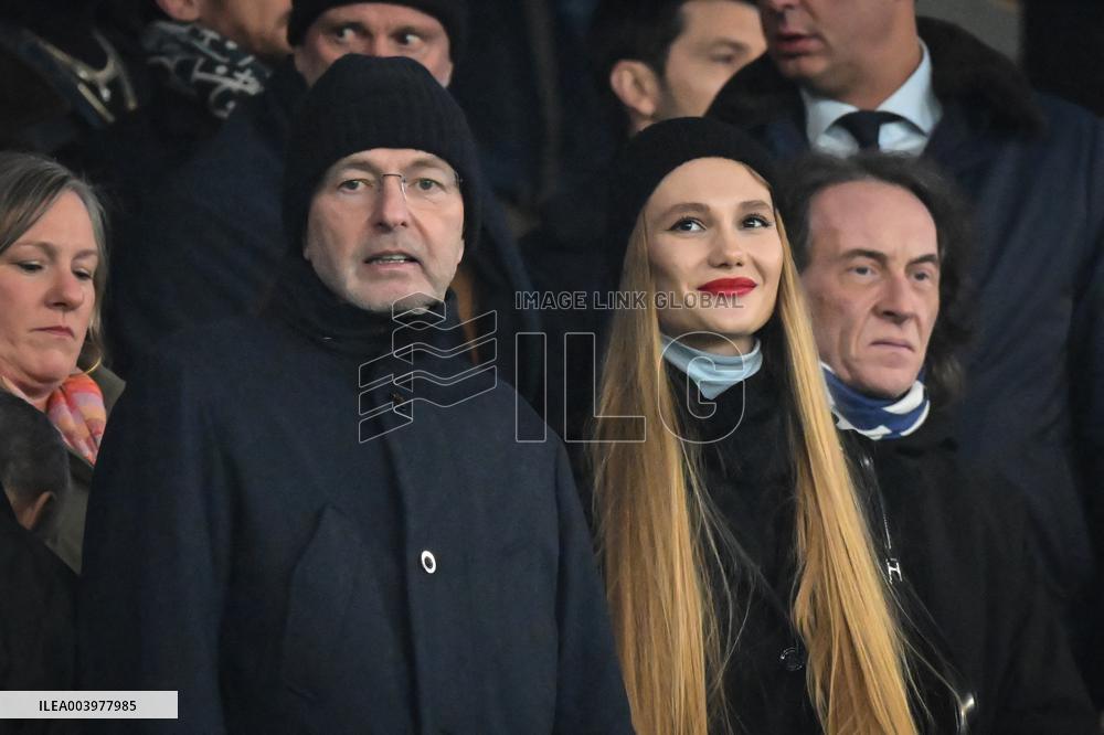 Ligue 1 PSG vs AS Monaco - celebrities - FA