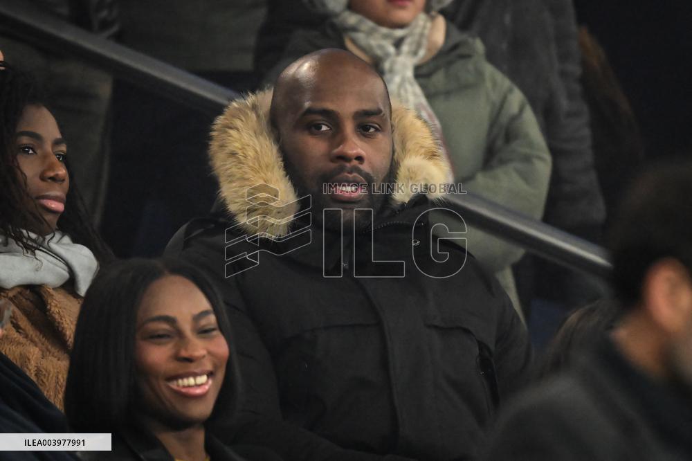 Ligue 1 PSG vs AS Monaco - celebrities - FA