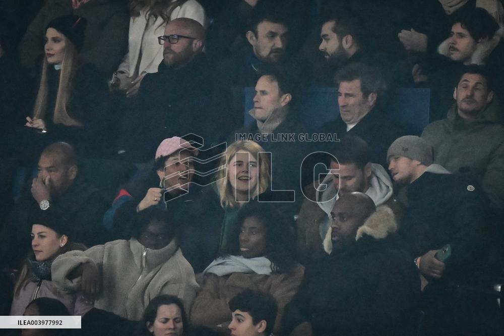 Ligue 1 PSG vs AS Monaco - celebrities - FA