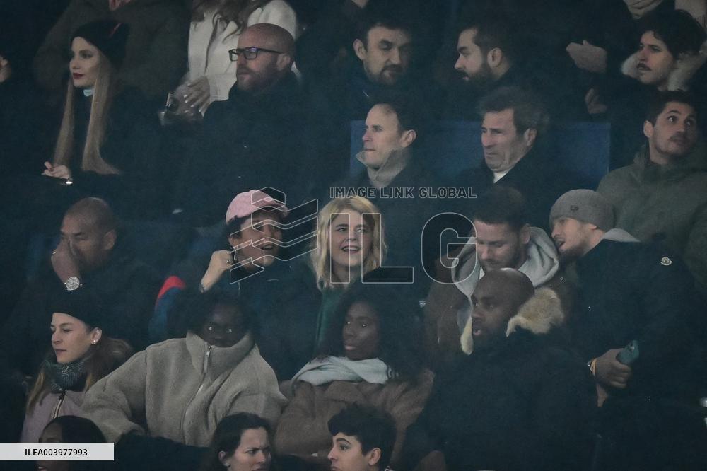 Ligue 1 PSG vs AS Monaco - celebrities - FA