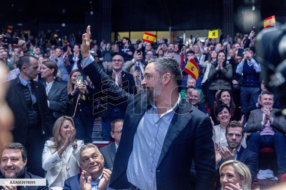 Marine Le Pen At Patriots Summit - Madrid