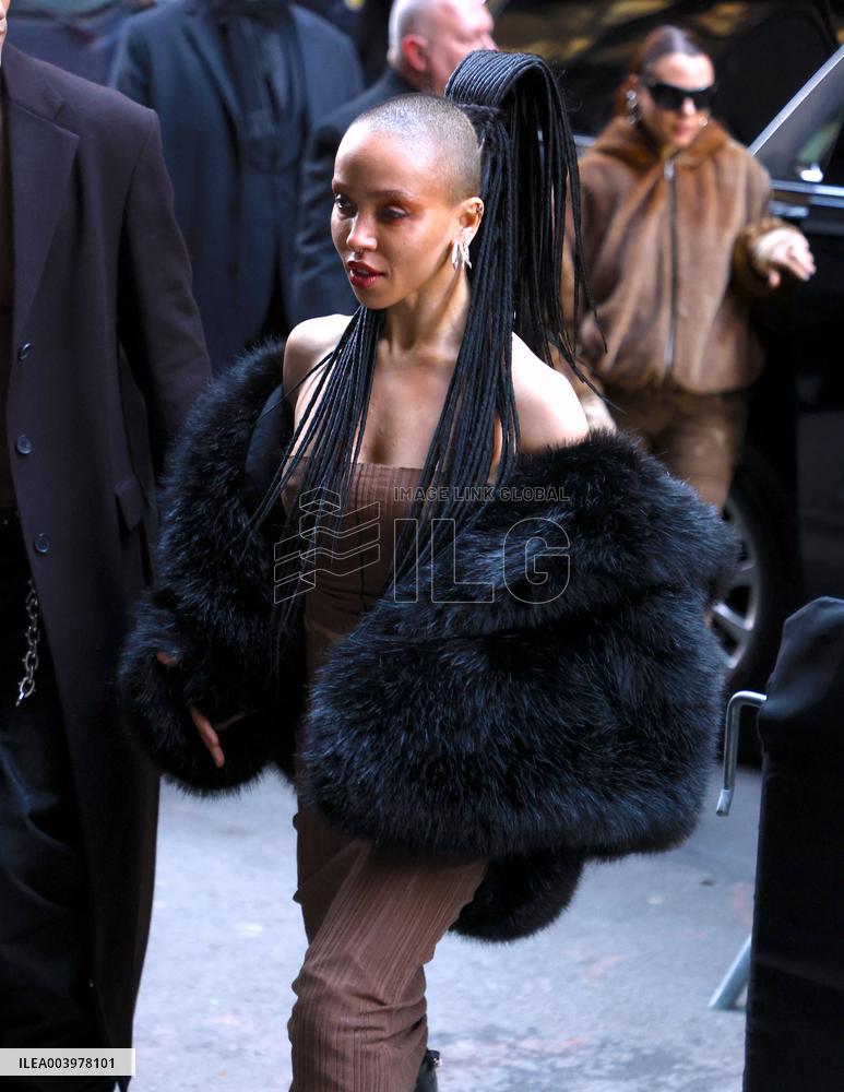 NYFW - Calvin Klein Arrivals