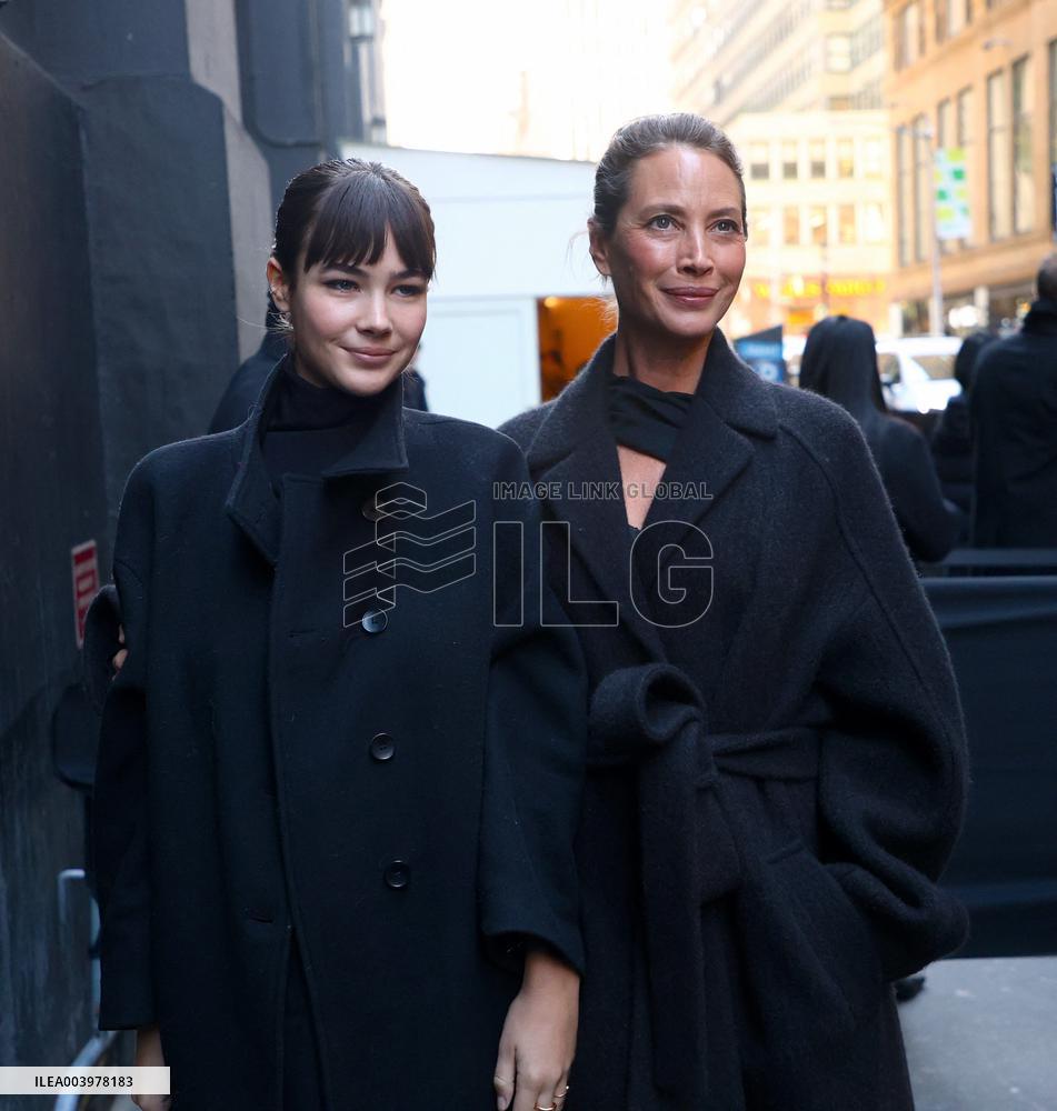 NYFW - Calvin Klein Arrivals
