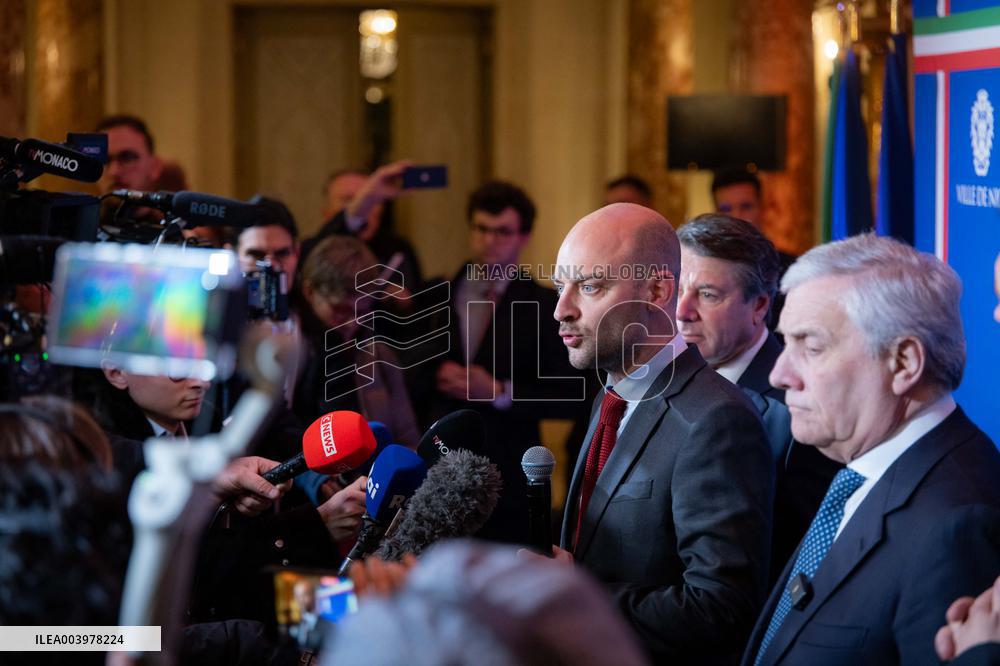 Second Edition Of The Cooperation Committee French-Italian Border - Nice