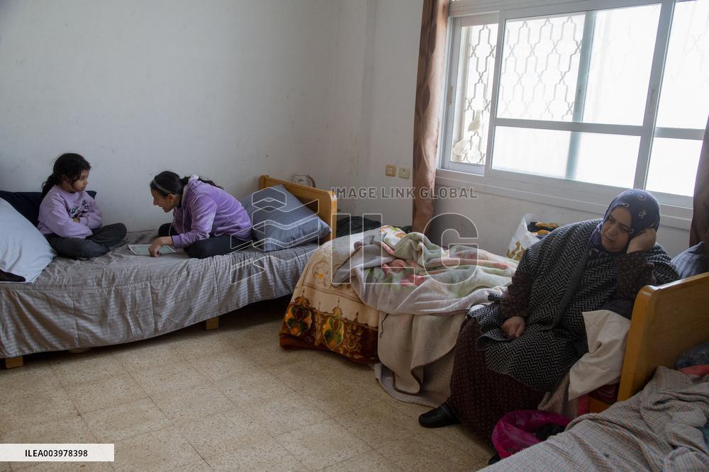 Displaced Palestinians At Tulkarem Cultural Center - West Bank