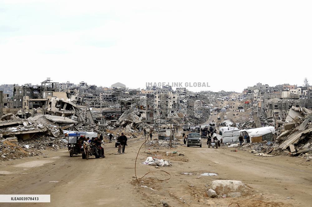 Situation In Jabalia Camp After Massive Destruction - Gaza