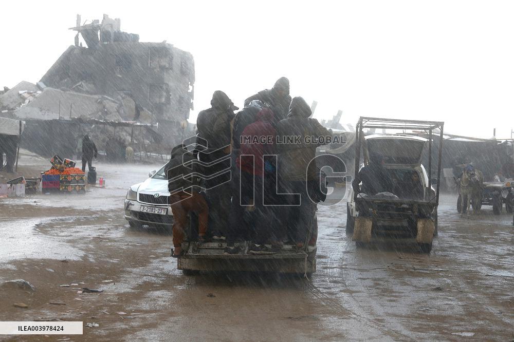 Situation In Jabalia Camp After Massive Destruction - Gaza Strip