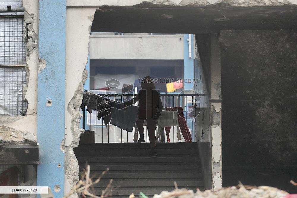 Situation In Jabalia Camp After Massive Destruction - Gaza