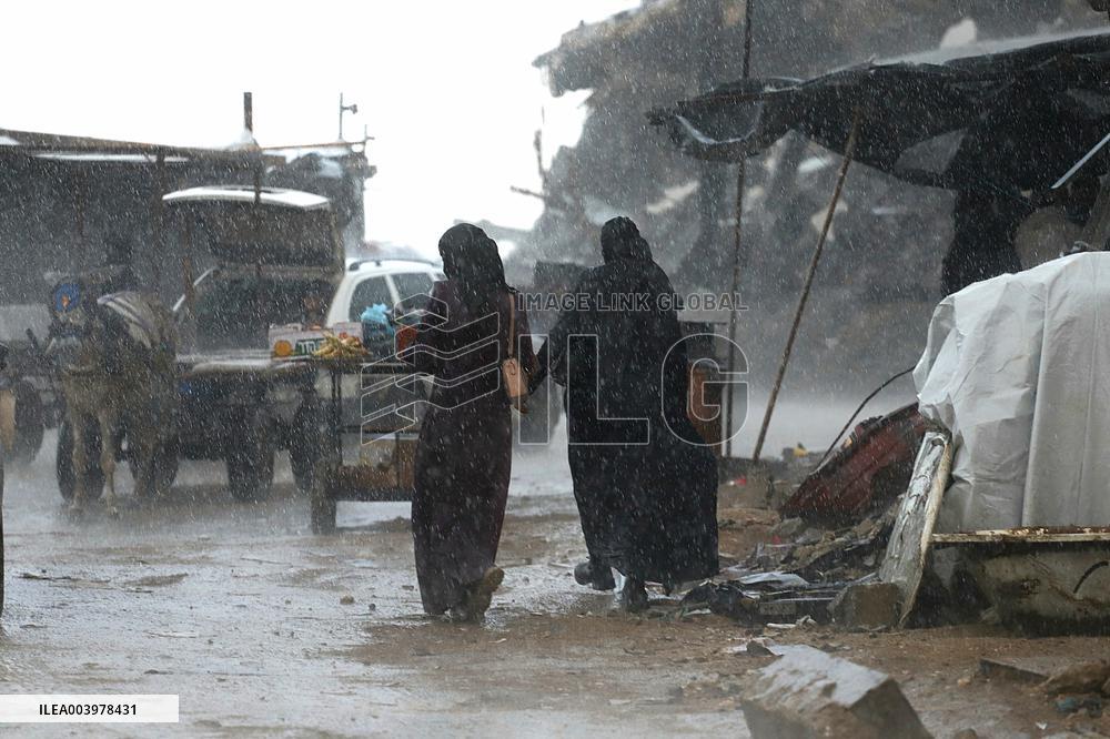 Situation In Jabalia Camp After Massive Destruction - Gaza Strip