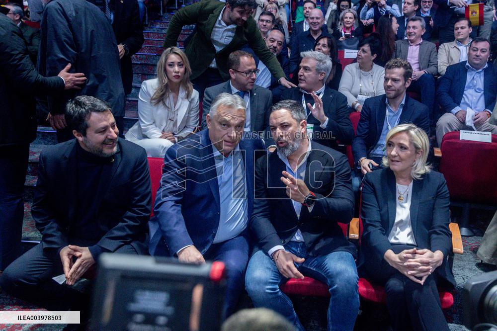 Marine Le Pen At Patriots Summit - Madrid