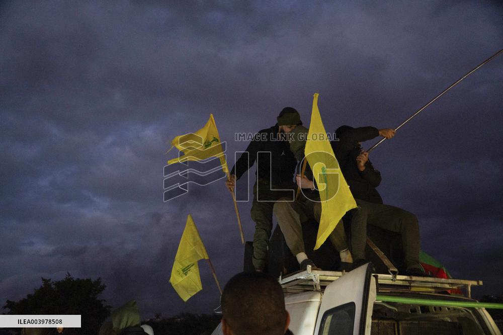 Protest at airport against Ortagus' statements - Lebanon