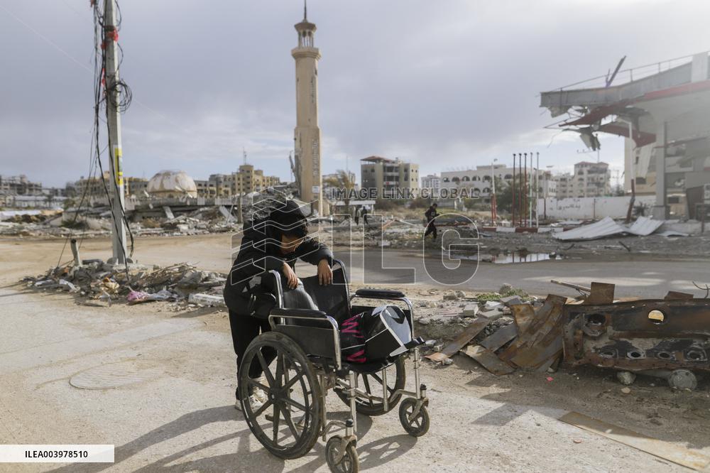 Gaza Transformed Into Rubble-Strewn Wasteland After Israeli Attacks