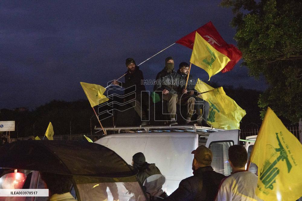 Protest at airport against Ortagus' statements - Lebanon