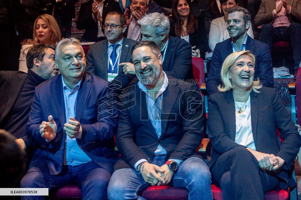 Marine Le Pen At Patriots Summit - Madrid