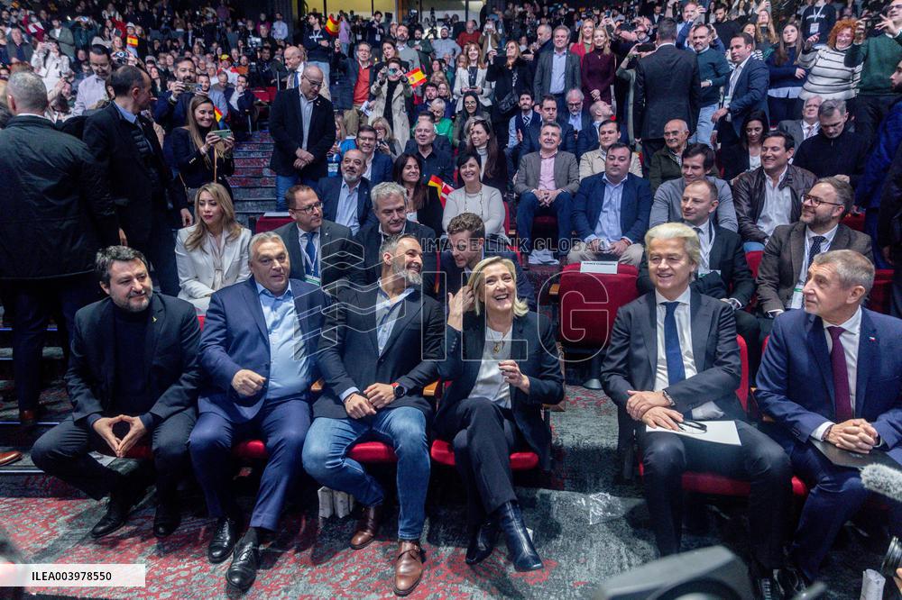 Marine Le Pen At Patriots Summit - Madrid