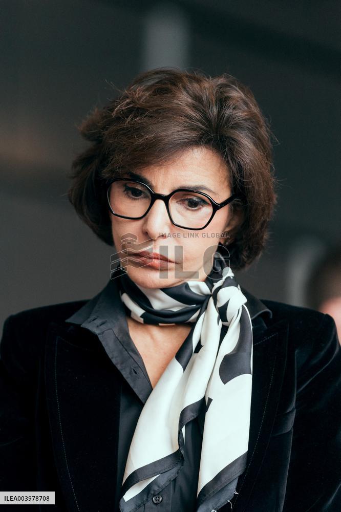 Rachida Dati visit the Summit for Action on Artificial Intelligence at the BNF - Paris AJ