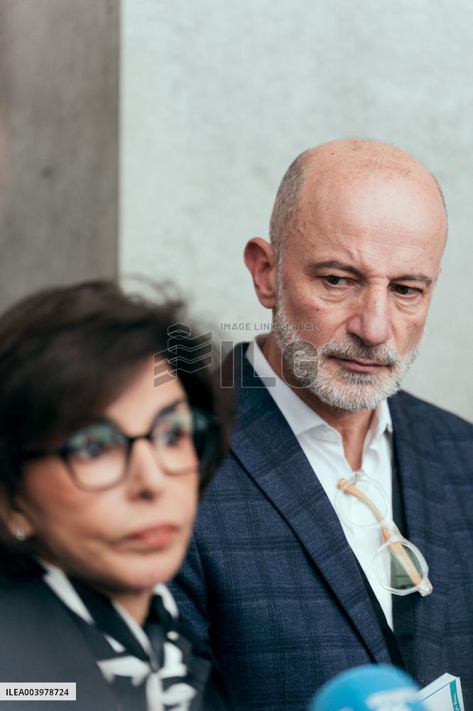 Rachida Dati visit the Summit for Action on Artificial Intelligence at the BNF - Paris AJ